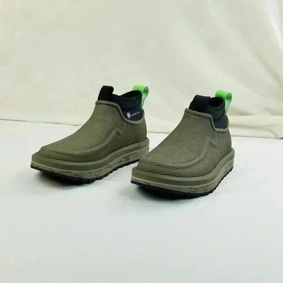 Sanuk Chiba Yulex Pure Camo Green Mens Ankle Boots - Picture 8 of 12